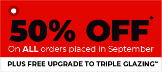 50% Off for Orders Placed in September!