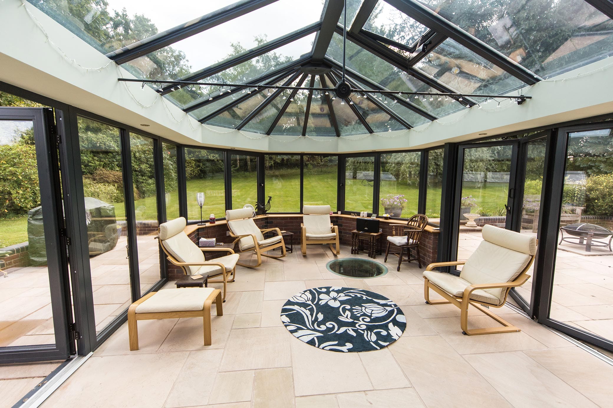 living room conservatory roof